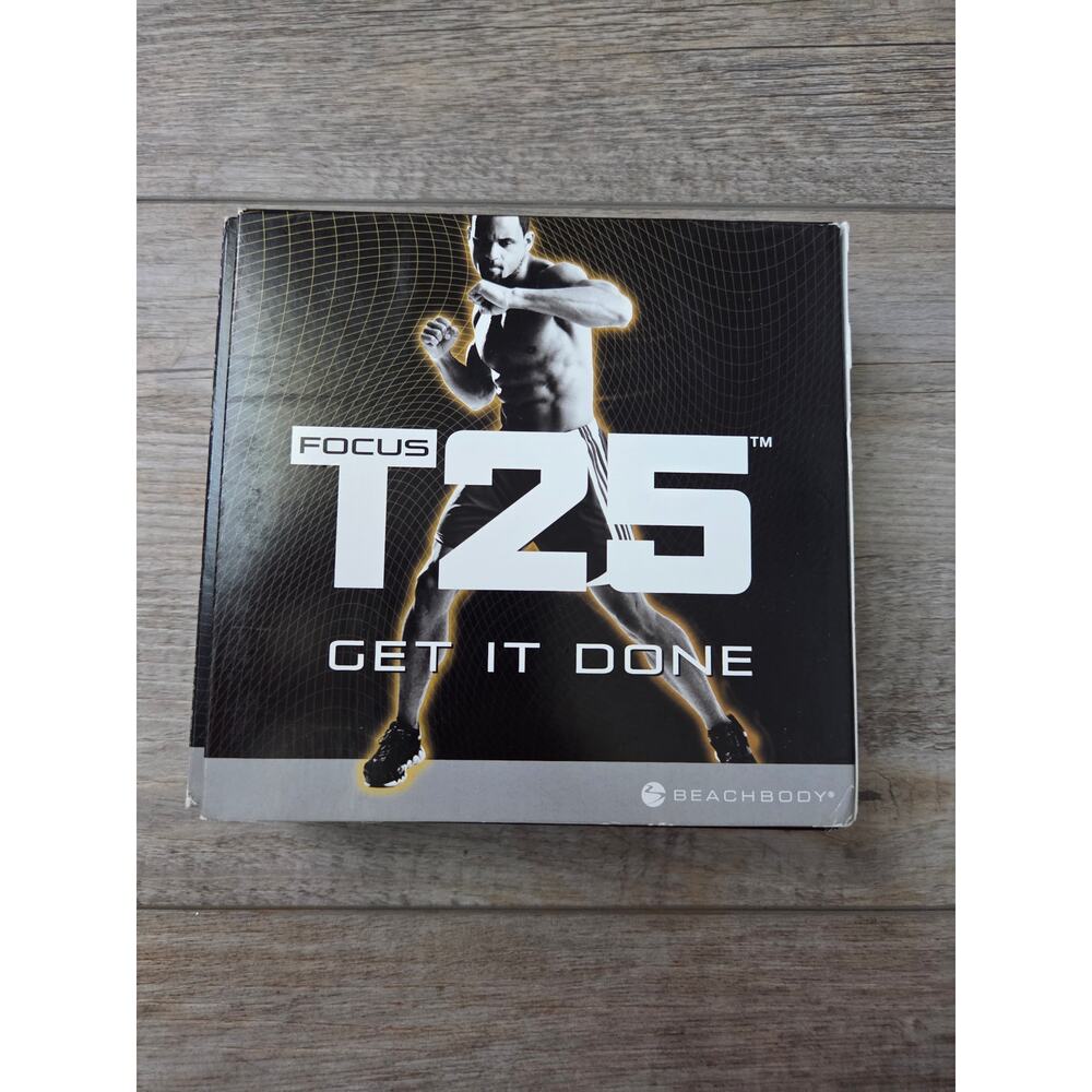 Beachbody‎ Focus T25 Workout DVD Lot Shaun T Beta Gamma Cycles Fitness Set